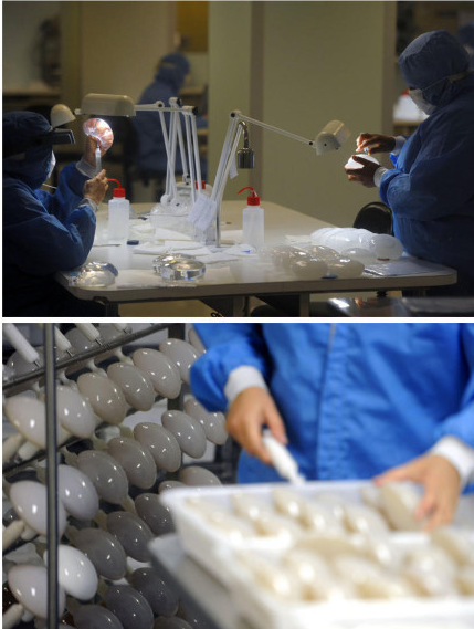 隆胸假体,制作过程,长春好的整形医院