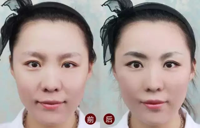 韩式半永久,半永久多少钱,长春文眉